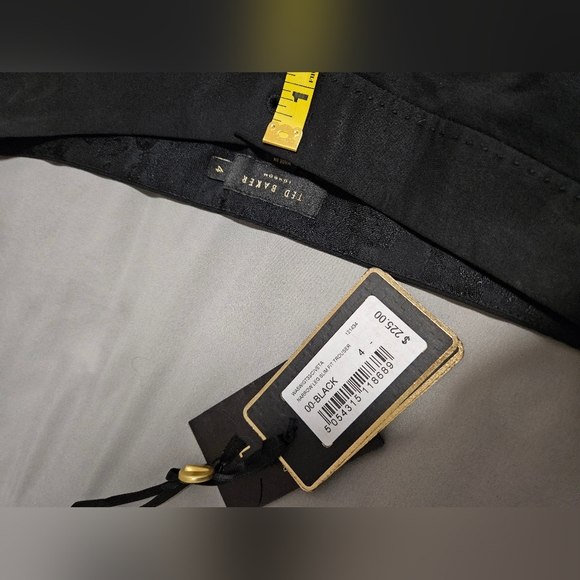 Office pants Ted Baker size 4 (10US) in black - Picture 3 of 6